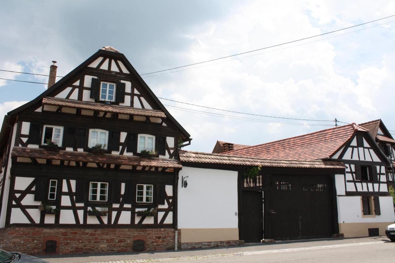 La Grange Aux Coqs Bed & Breakfast Ittenheim ภายนอก รูปภาพ